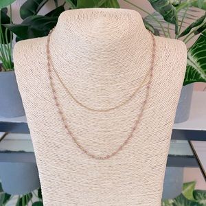 Electric Picks ⚡️ Pink Moonstone Ash Necklace